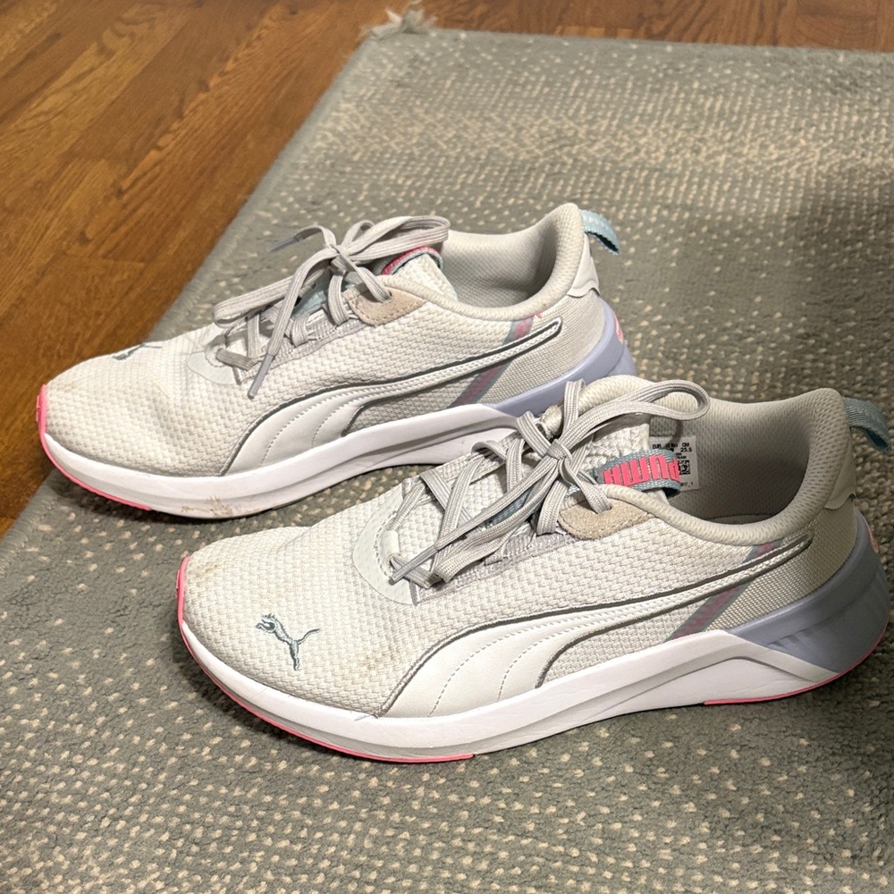 Puma Women's Athletic Shoes - Gray and Pink